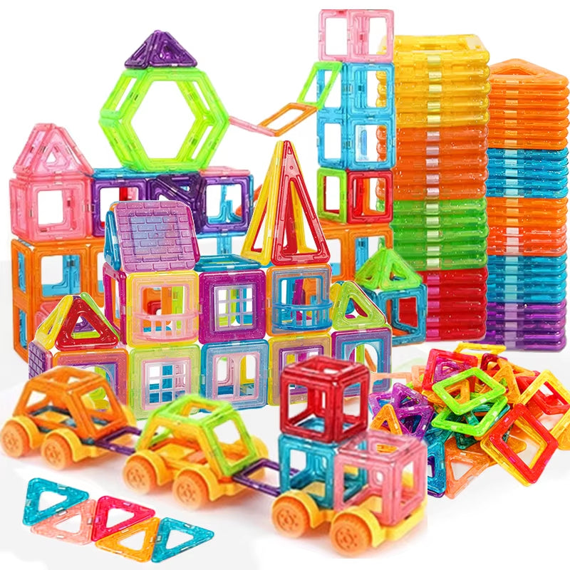 KidsMag™ | Magnetic Building Blocks Set