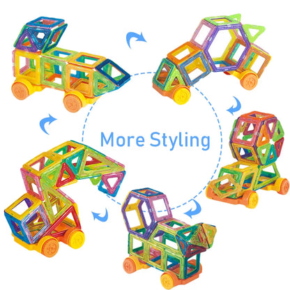 KidsMag™ | Magnetic Building Blocks Set