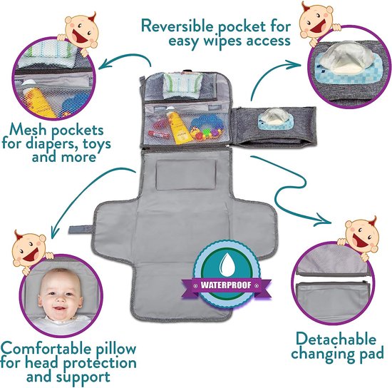 Portable Diaper Changing Pad