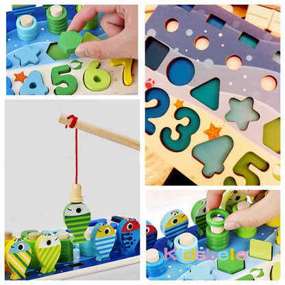 Woods™ | Develop the skills - Montessori wooden playboard