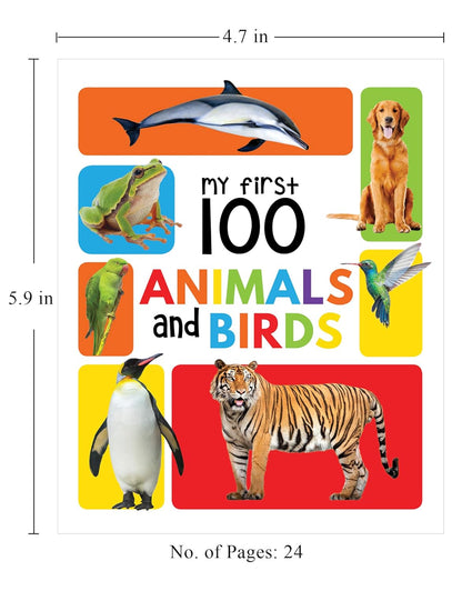 My First 100 Library: Boxset of 5 Early Learning Board Books