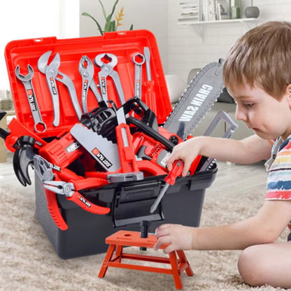 Junior Builder's Electric Toy Tool Set