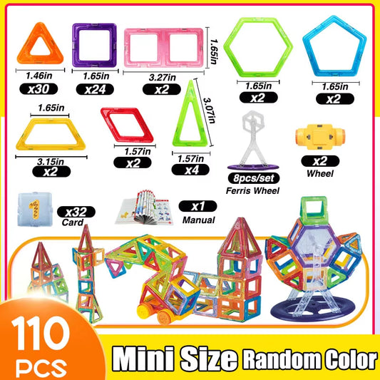 KidsMag™ | Magnetic Building Blocks Set