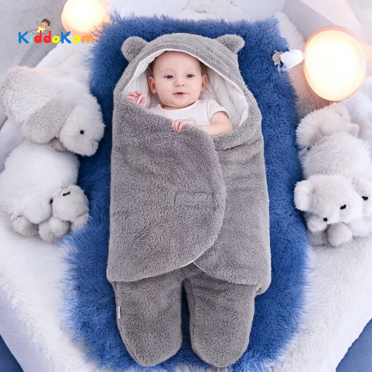 SnuggleBear™ - Baby Swaddle Blanket