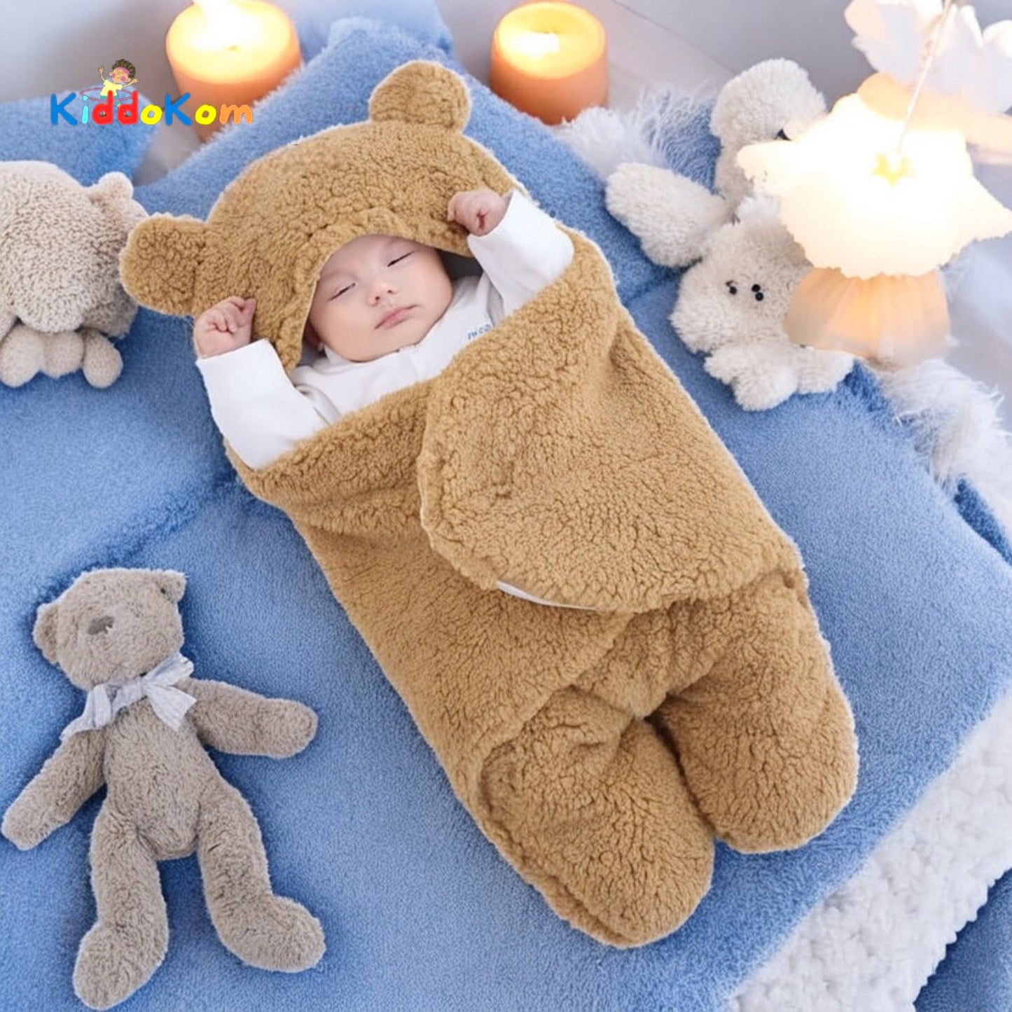 SnuggleBear™ - Baby Swaddle Blanket