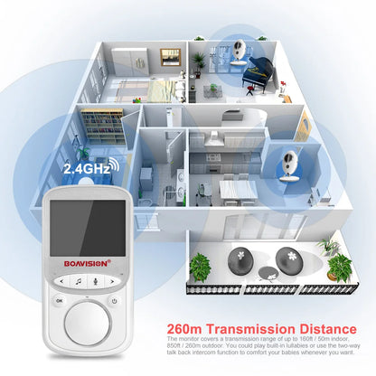 Baby Monitor™ Camera Wireless LCD 